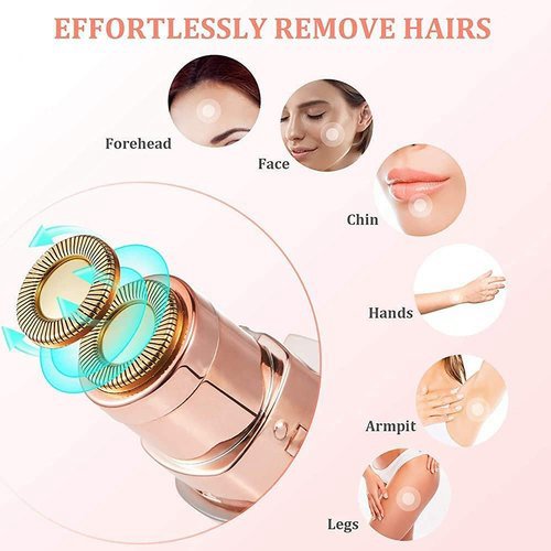 2 in 1 Facial Hair Remover & Eyebrow Trimmer π | Rechargeable πβ‘ |