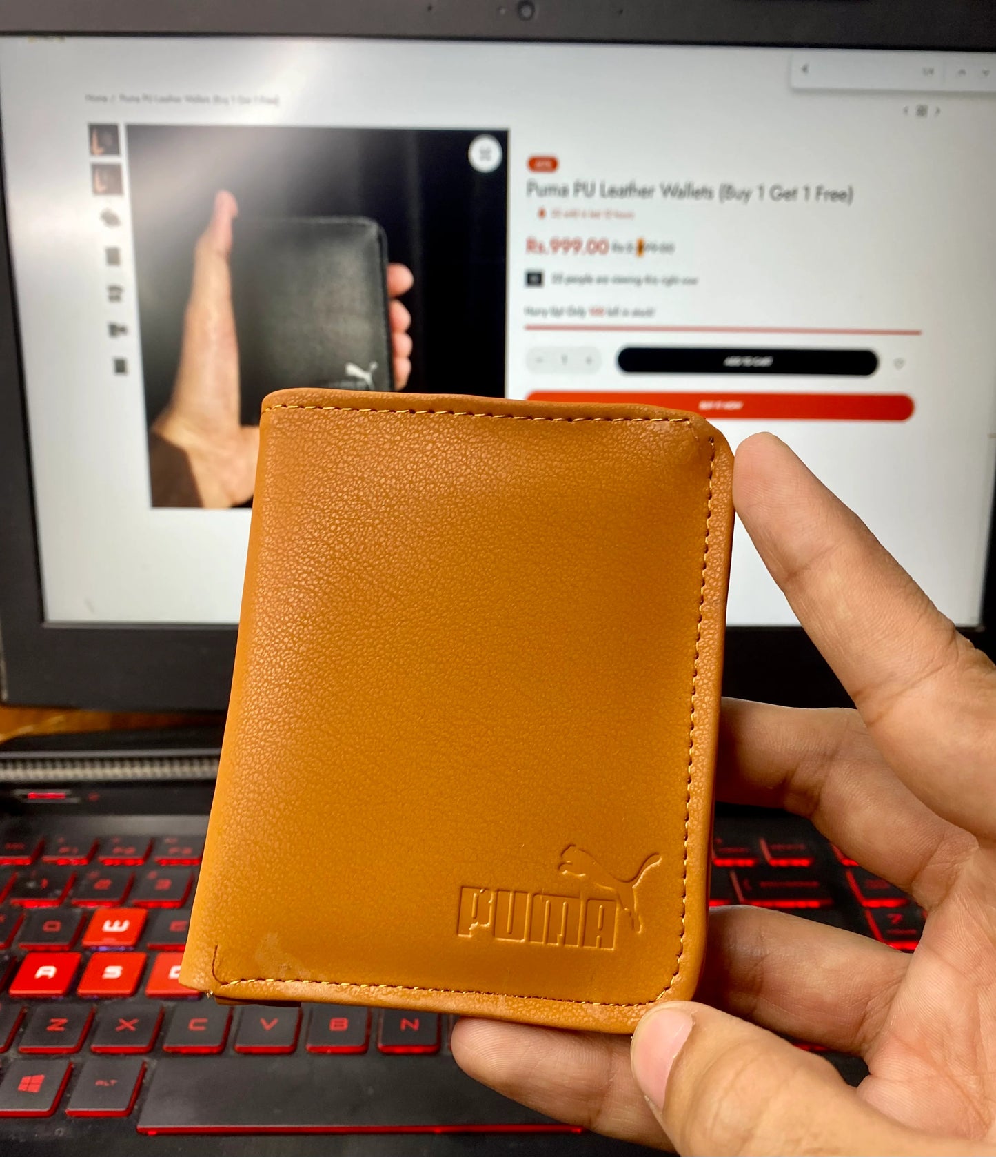 Slim Leather Wallet for Men
