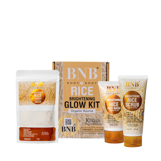 Rice Extract Facial Kit For Bright & Glowing Skin