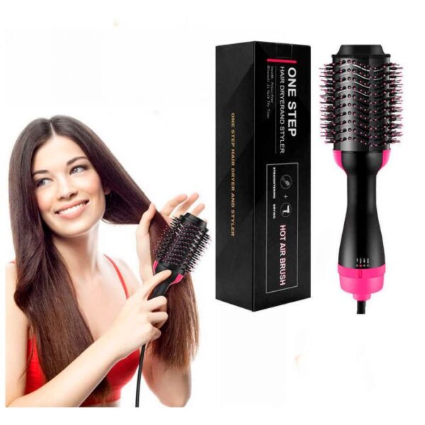 3-in-1 Hot Air Brush: Dryer, Styler & Volumizer in One Step