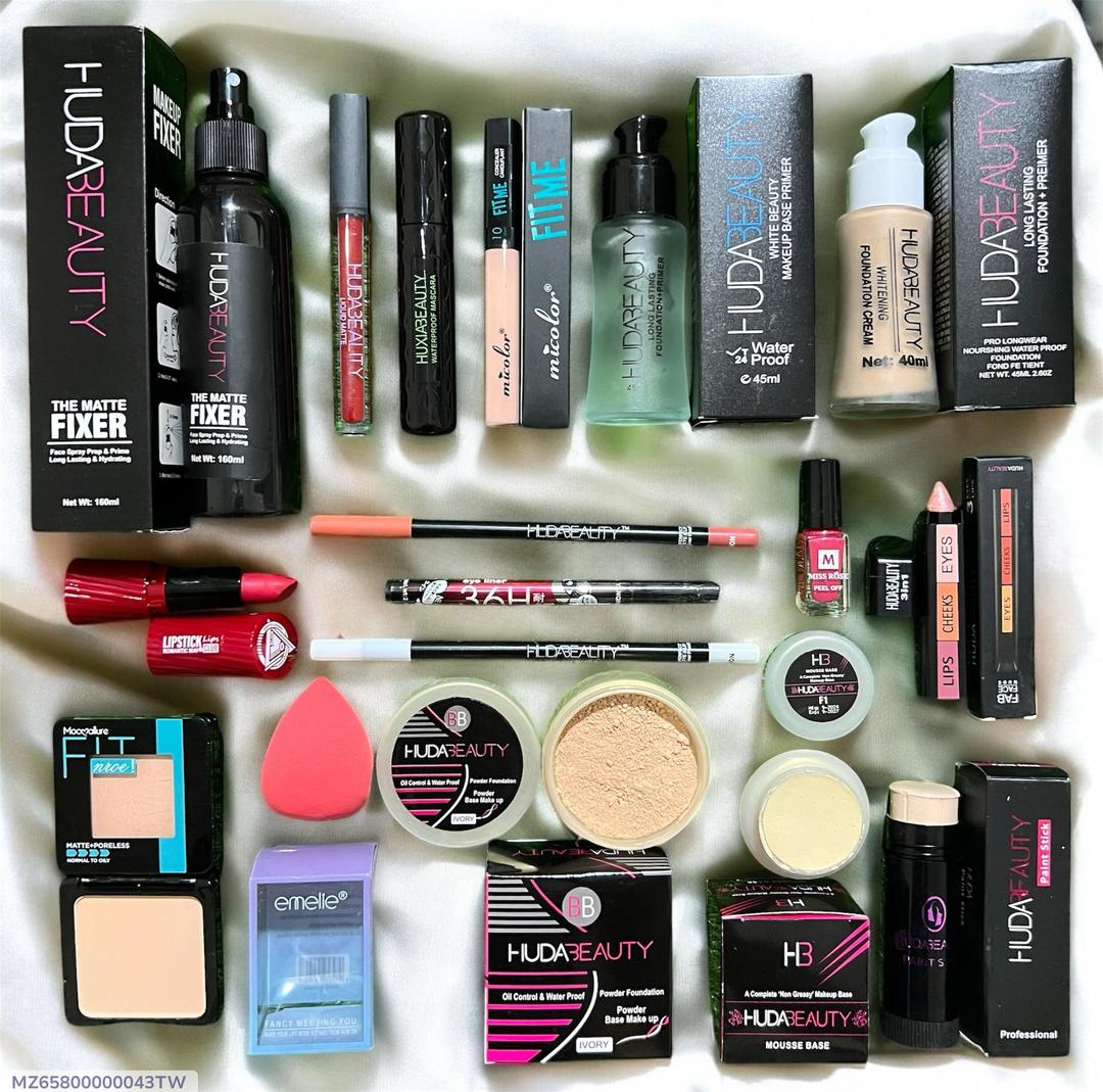17 in 1 makeup deal - complete beauty kit with 17 Pcs Essentials