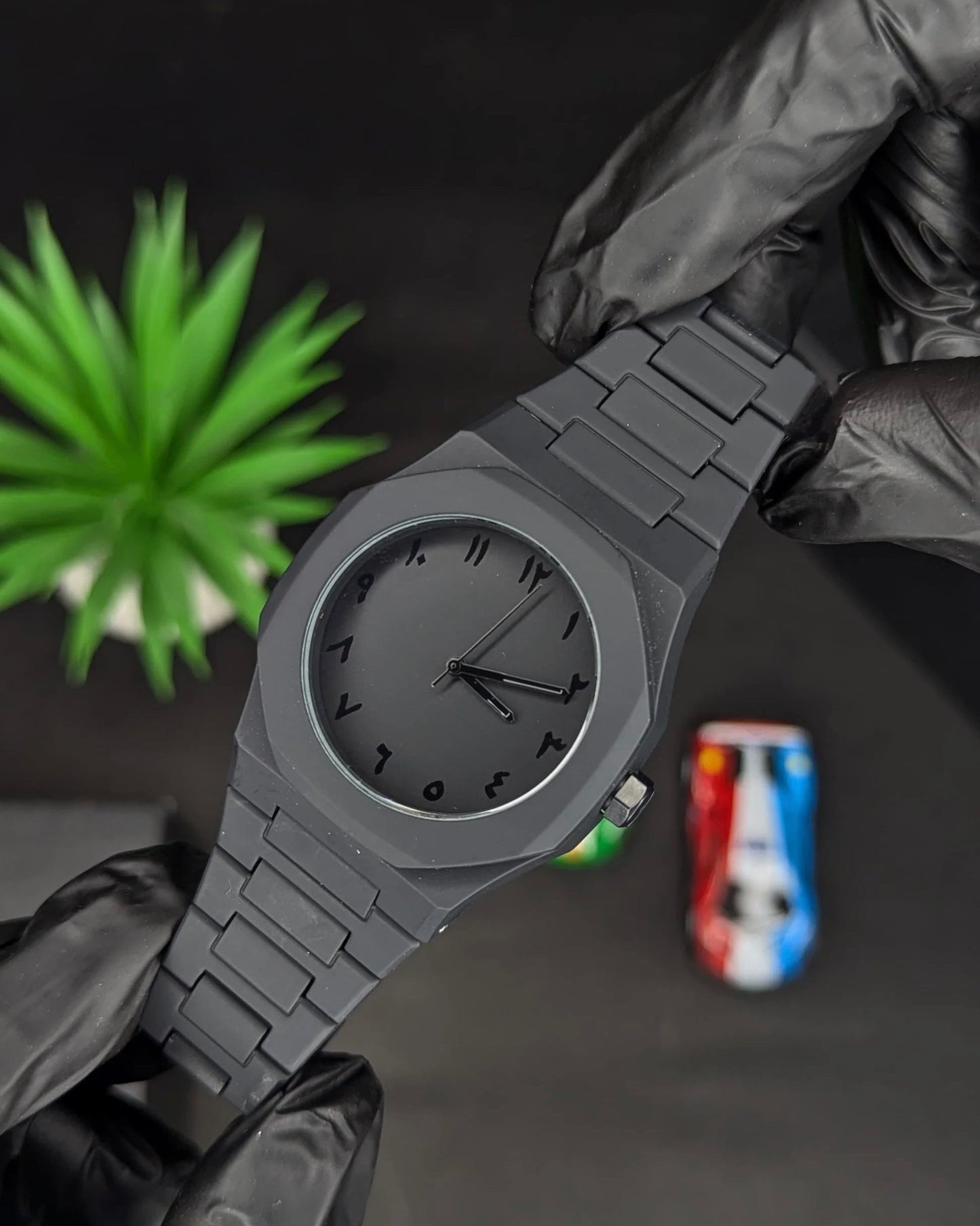 Black Arabic Aura Watch For Mens - Limited Edition