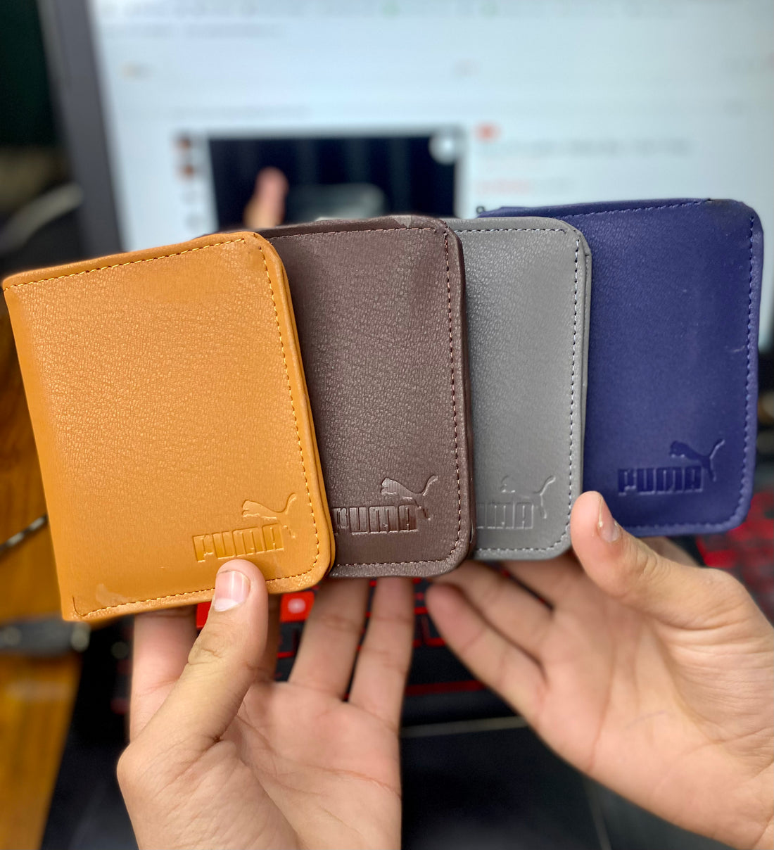 Slim Leather Wallet for Men