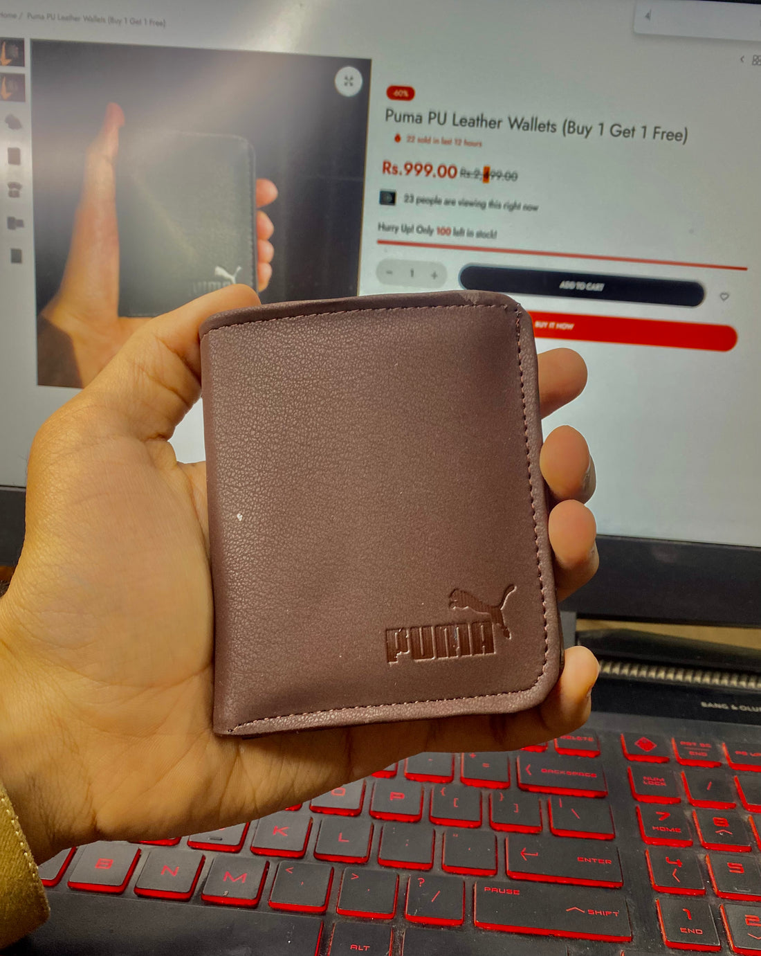 Slim Leather Wallet for Men