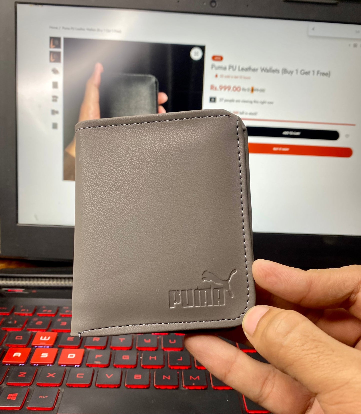 Slim Leather Wallet for Men