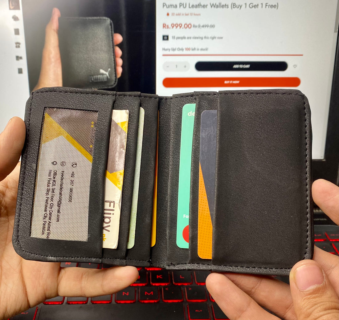 Slim Leather Wallet for Men